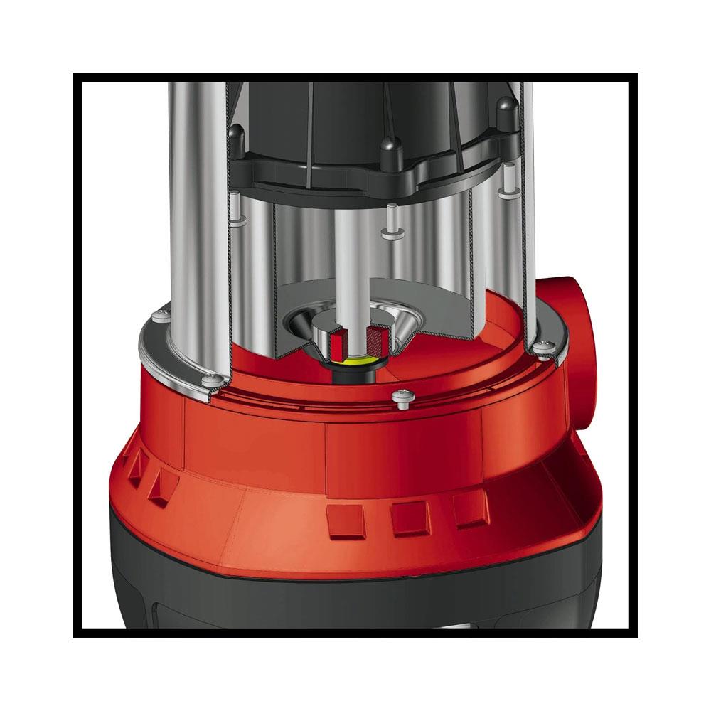 Einhell GC-DP 3325 Dirt Water Pump Submersible 9500 L/H Flow Rate 330W 240V - Red/Black