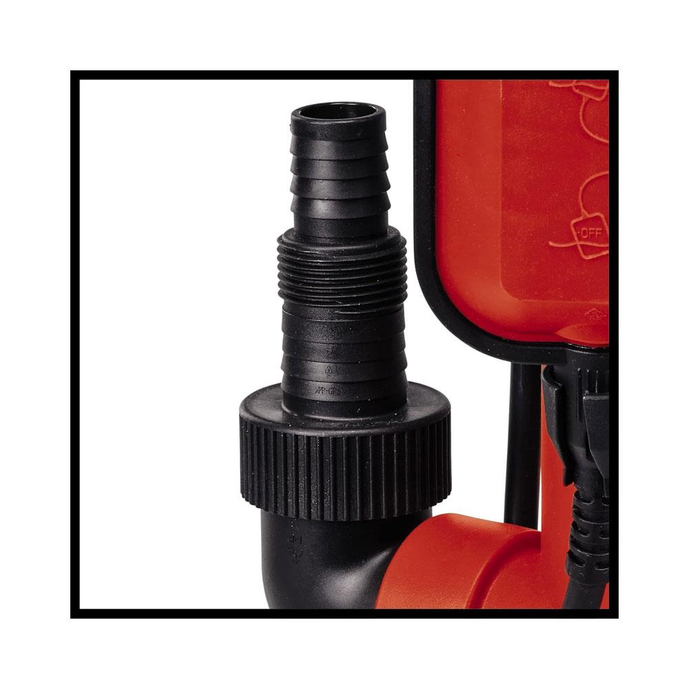 Einhell GC-DP 3325 Dirt Water Pump Submersible 9500 L/H Flow Rate 330W 240V - Red/Black