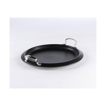 Dexam Supreme Non-Stick Pizza Pancake Flat Griddle 34cm Stainless Steel - Black