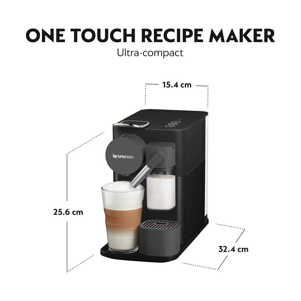 Delonghi Nespresso Latissima One Pod Coffee Machine With Milk Frother 1450W 1 Litres - Black Secondary image