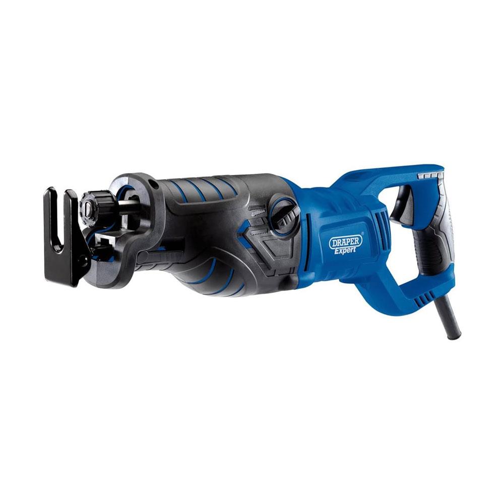 Draper Expert Orbital Action Reciprocating Saw 1400W - Blue Main image