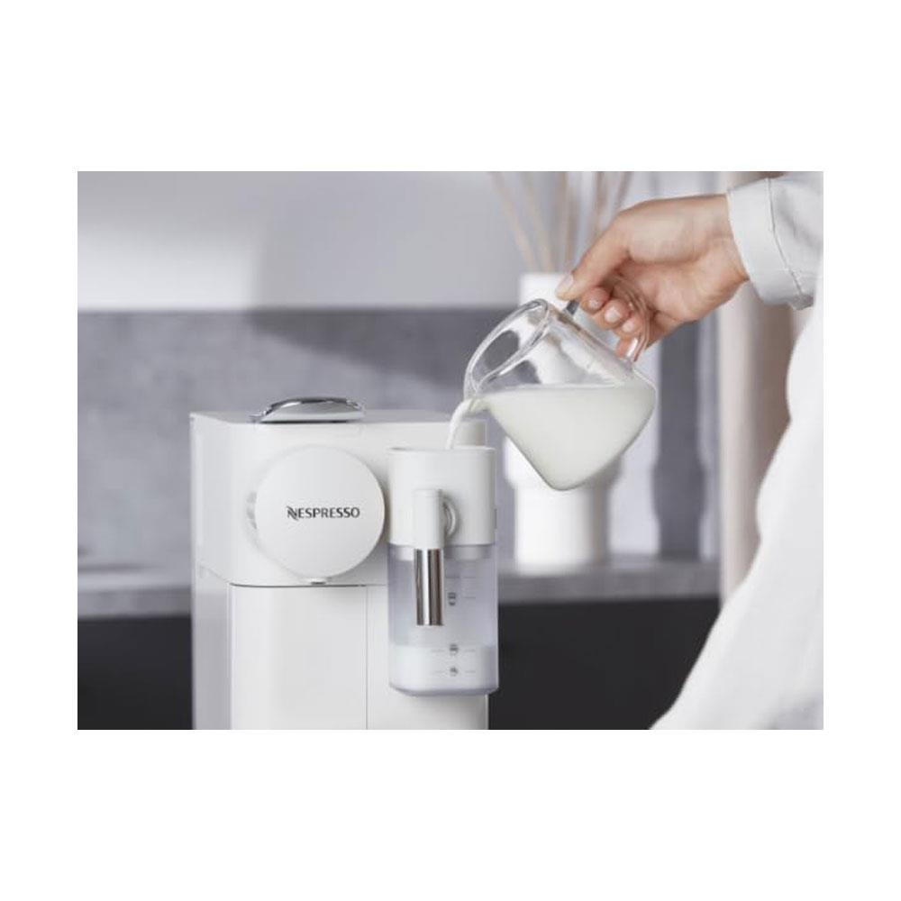 Delonghi Nespresso Latissima One Pod Coffee Machine With Milk Frother 1450W 1 Litres - White