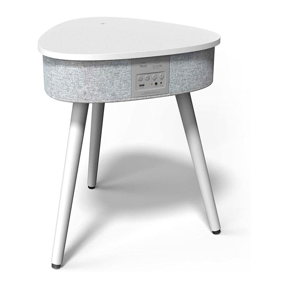 i-box Rest Bluetooth Table Speaker With Wireless Charging 20W Stereo Speakers - White