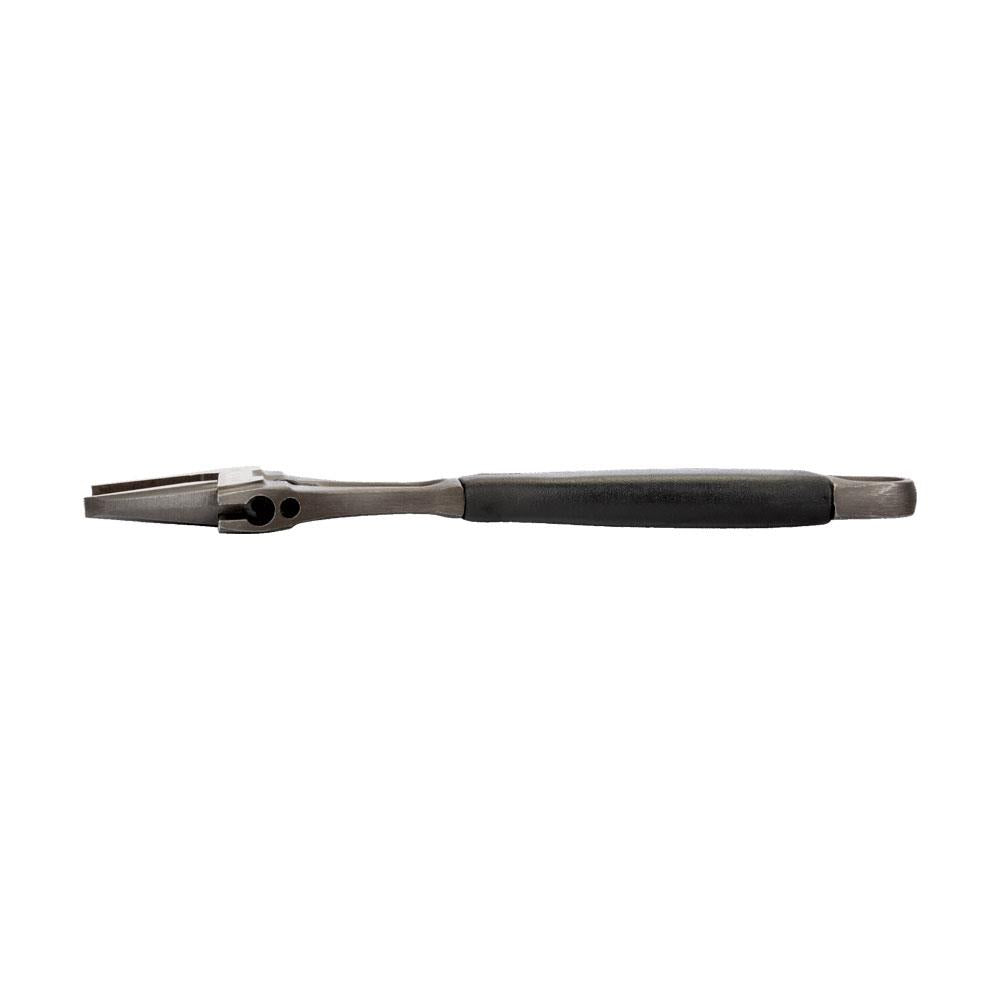Bahco ERGO Central Nut Reversible Extra Wide Opening Jaw Adjustable Wrenches With Rubber Handle - Black