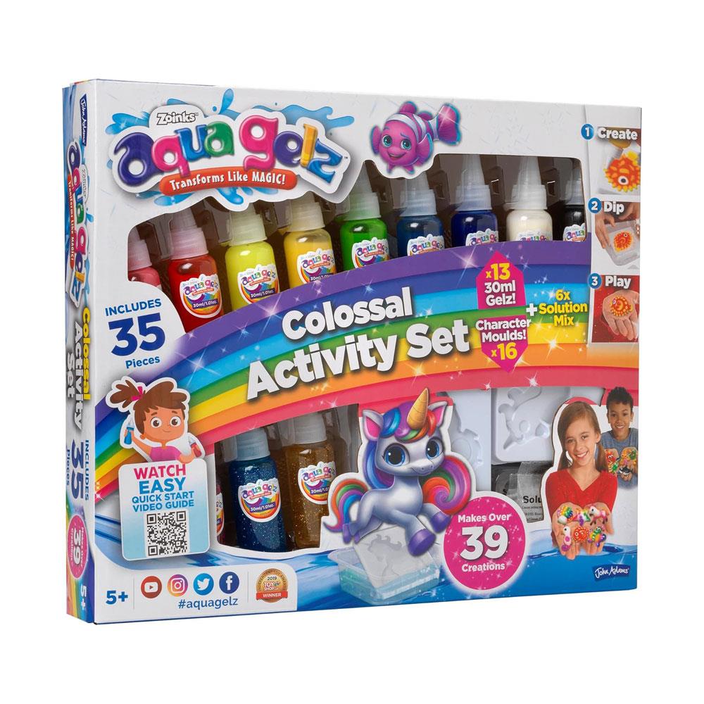 John Adams AquaGelz Colossal Activity Set Transforms Like MAGIC - Multicolour