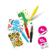 John Adams Blopens Animal Mini Kit Blow Airbrush Effects ! - Multicolour
