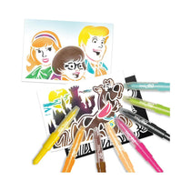 John Adams Blopens Scooby Doo Activity Set Blow Airbrush Effects ! - Multicolour