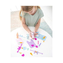 John Adams Fuzzikins Bedtime Bunnies Colour Wash & Play Set - Multicolour