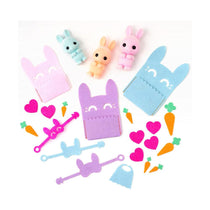 John Adams Fuzzikins Bedtime Bunnies Colour Wash & Play Set - Multicolour