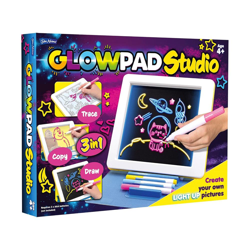 John Adams Glowpad 3-In-1 Studio Create Your Own Light Up Pictures - Multicolour