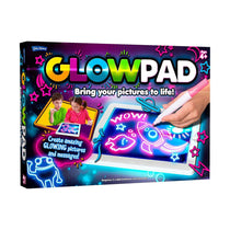 John Adams Glowpad Light-Up Drawing Pad Bring Your Pictures To Life ! - Multicolour