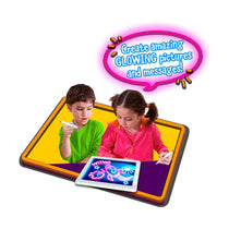 John Adams Glowpad Light-Up Drawing Pad Bring Your Pictures To Life ! - Multicolour