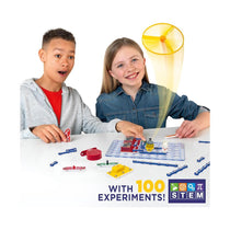 John Adams Hot Wires Plug And Play Electronics Set With 100 Experiments ! Science And STEM Toys - Multicolour