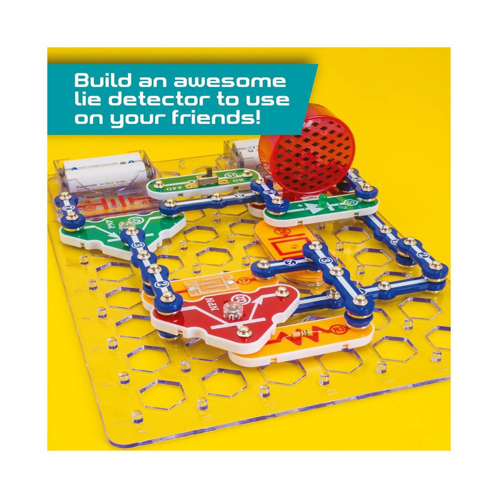 John Adams Hot Wires Plug And Play Electronics Set With 100 Experiments ! Science And STEM Toys - Multicolour