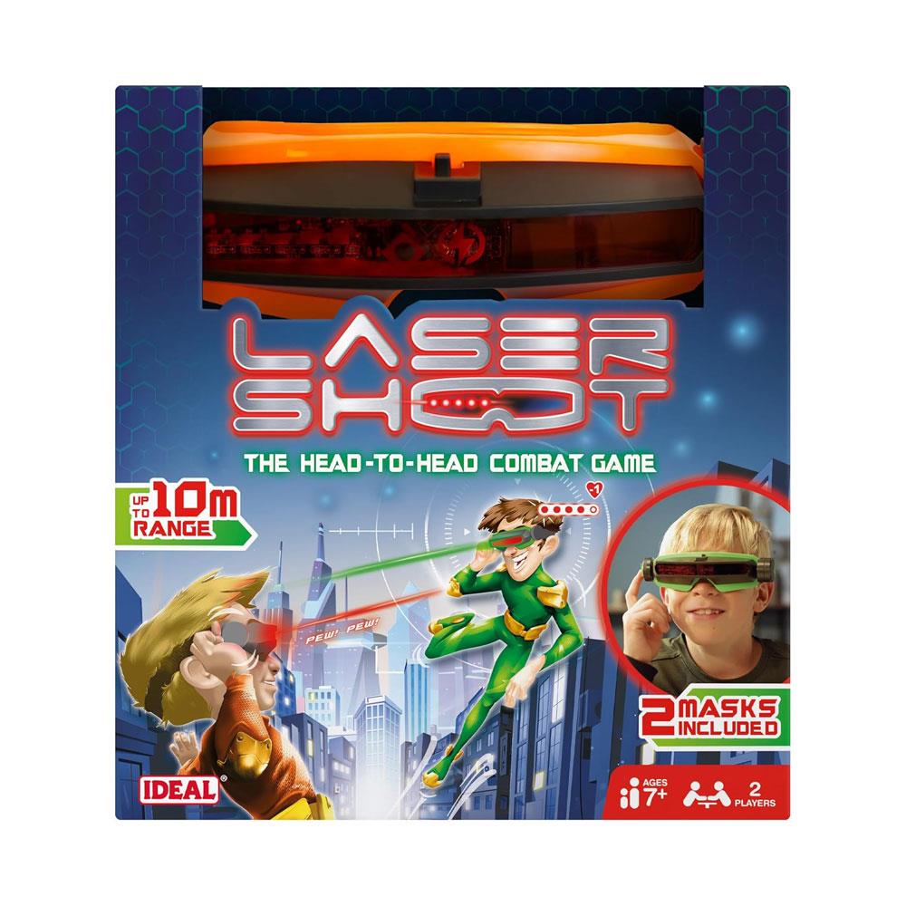 John Adams Ideal Laser Shoot Electronic Laser Battle Game Head-To-Head Combat Game - Multicolour