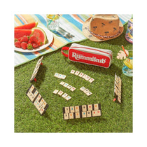 John Adams Ideal Rummikub Mini Pouch Travel Game Family Strategy Games - Multicolour