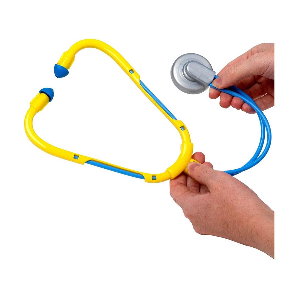 Peterkin Classic Doctor's Medical Carry Case Toy Roleplay Toys 11 Piece - Multicolour