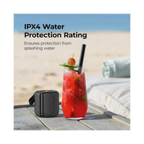 i-box Barrel Compact DAB/DAB+/FM Radio & Bluetooth Speaker - Black