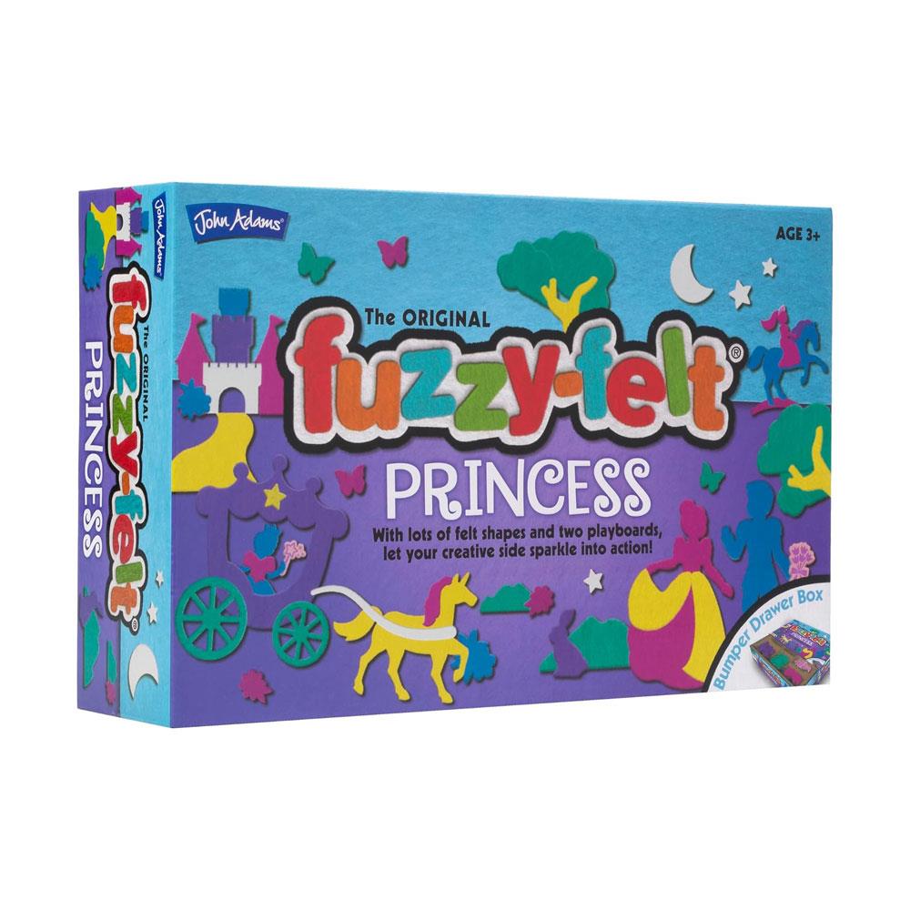 John Adams The Original Fuzzy Felt Princess Drawer Set - Multicolour Main image