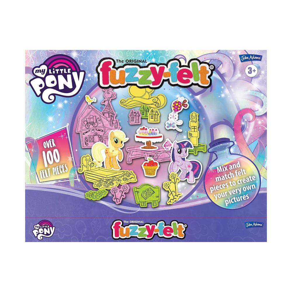 John Adams The Original Fuzzy-Felt My Little Pony Activity Set - Multicolour