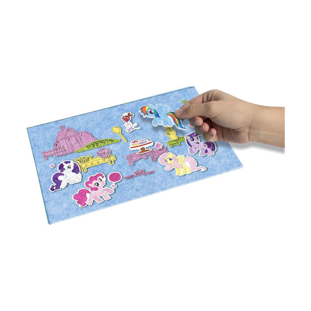 John Adams The Original Fuzzy-Felt My Little Pony Activity Set - Multicolour