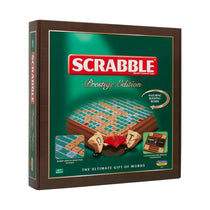 John Adams Tinderbox Games Scrabble Prestige Edition Board Game The Ultimate Gift of Words - Multicolour
