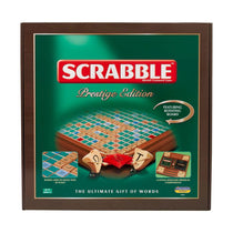 John Adams Tinderbox Games Scrabble Prestige Edition Board Game The Ultimate Gift of Words - Multicolour