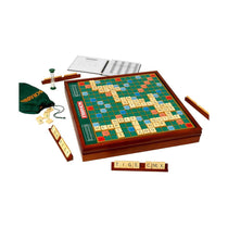 John Adams Tinderbox Games Scrabble Prestige Edition Board Game The Ultimate Gift of Words - Multicolour