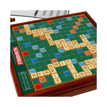 John Adams Tinderbox Games Scrabble Prestige Edition Board Game The Ultimate Gift of Words - Multicolour