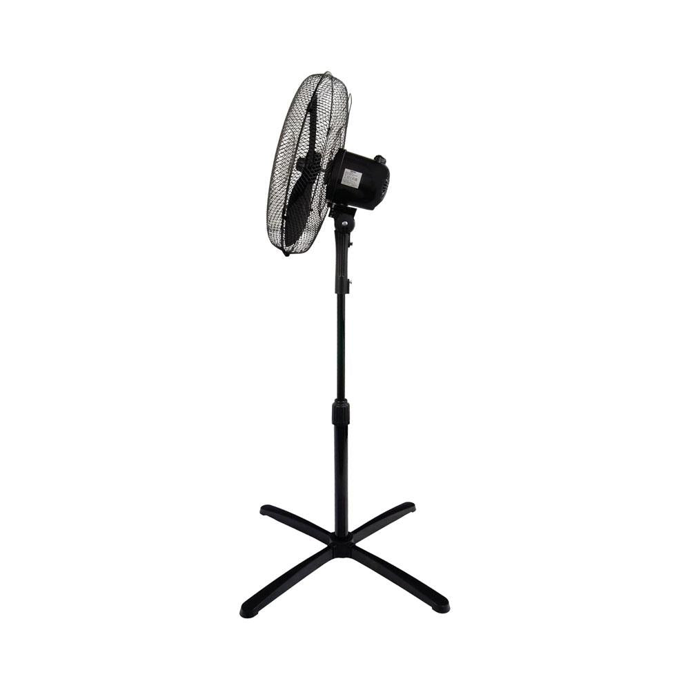 Igenix 16 Inch Pedestal Fan Oscillation Function Adjustable Tilt Angle Height 3 Speed Settings 40 W - Black