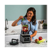 Ninja 3-In-1 Food Processor With Auto-IQ 5 Automatic Programs 1200W 2.1 Litres With 700ml Cup - Black & Silver