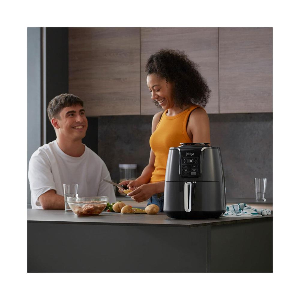 Ninja Air Fryer Roast Reheat And Dehydrator 1550W 3.8 Litres - Grey & Black