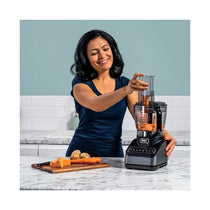 Ninja Food Processor With Auto-IQ 4 Automatic Programs 3 Manual Speeds 850W 2.1 Litres - Silver