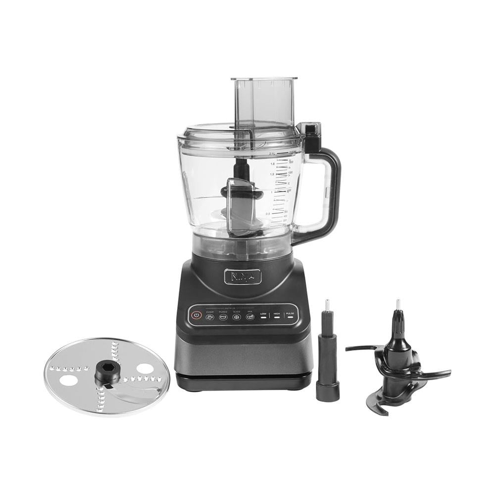 Ninja Food Processor With Auto-IQ 4 Automatic Programs 3 Manual Speeds 850W 2.1 Litres - Silver