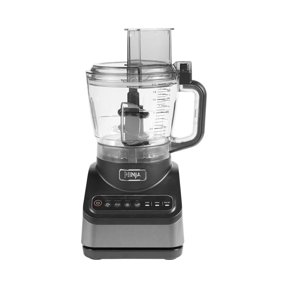 Ninja Food Processor With Auto-IQ 4 Automatic Programs 3 Manual Speeds 850W 2.1 Litres - Silver