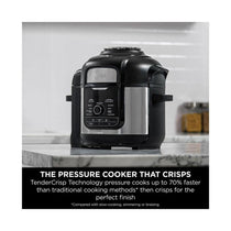 Ninja Foodi MAX 9-In-1 Multi-Cooker With 9 Cooking Functions Stainless Steel 1760W 7.5 Litres - Black