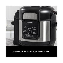 Ninja Foodi MAX 9-In-1 Multi-Cooker With 9 Cooking Functions Stainless Steel 1760W 7.5 Litres - Black