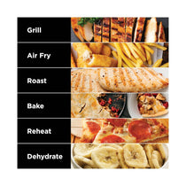 Ninja Foodi MAX Health Grill & Air Fryer Roast Reheat Bake And Dehydrate 2460W 3.8 Litres - Grey And Silver