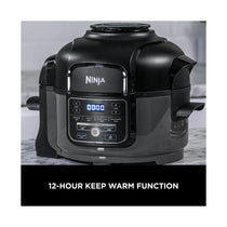 Ninja Foodi Mini 6-In-1 Multi Cooker With 6 Cooking Functions Stainless Steel 1460W 4.7 Litres - Black
