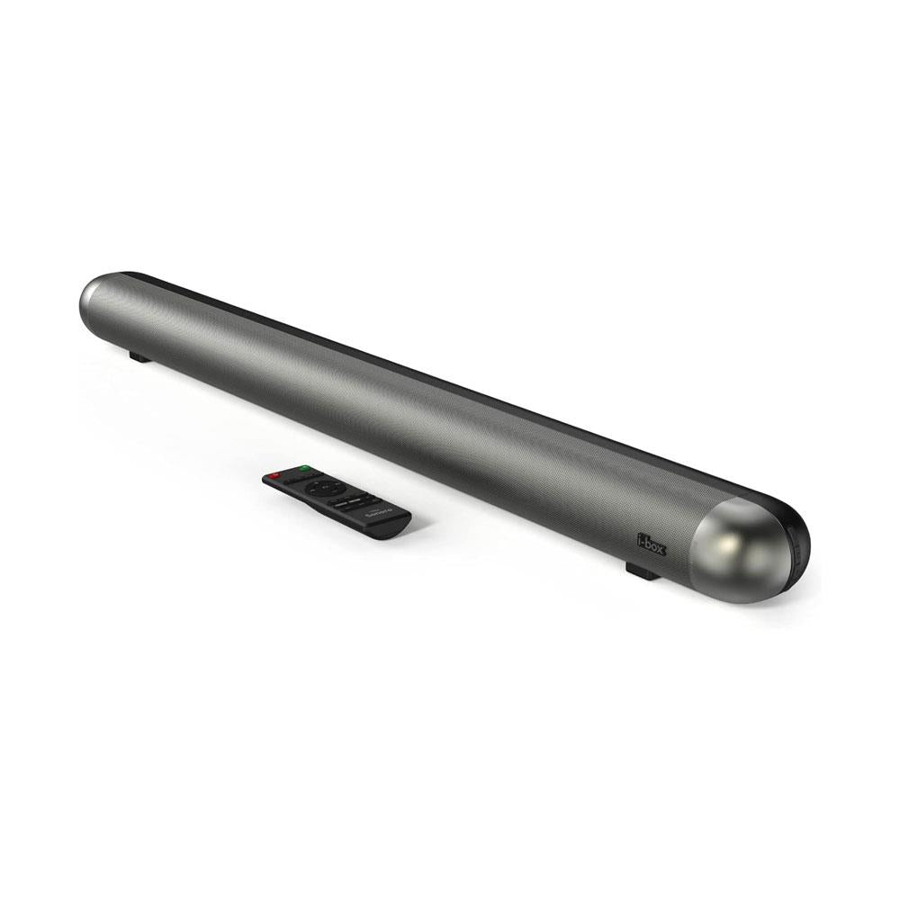 i-box Sonoro TV Soundbar With Dolby Audio Powerful 60W Stereo Bluetooth v5.0 With Remote Control - Grey Main image