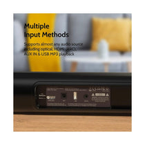 i-box Sonoro TV Soundbar With Dolby Audio Powerful 60W Stereo Bluetooth v5.0 With Remote Control - Grey