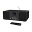 i-box Tempo Compact Hi-Fi Stereo System CD Player DAB/DAB+/FM Radio 20W Bluetooth Speakers Digital LED Display - Black