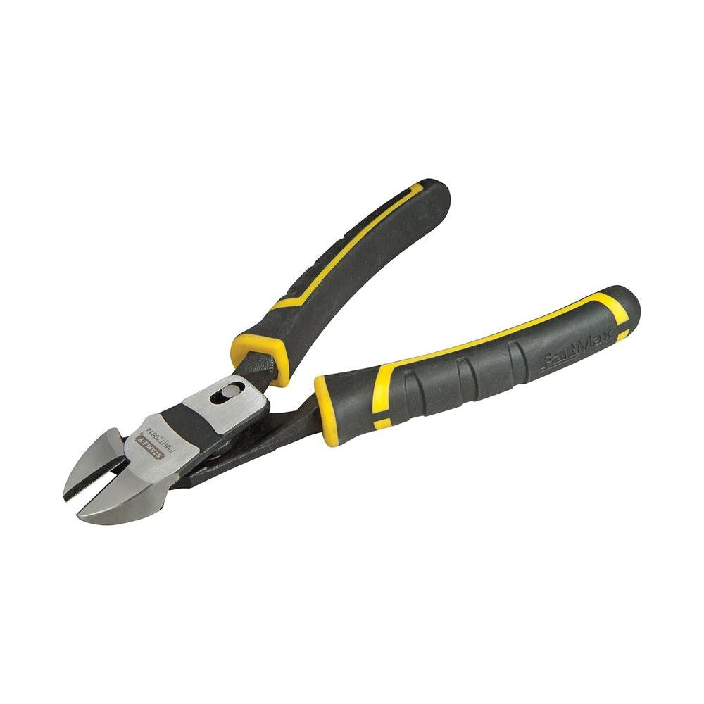 Stanley FatMax Compound Action Diagonal Pliers 200mm (8in) 0-70-814 - Black/Yellow