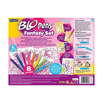 John Adams Blopens Fantasy Activity Set Create Fantastic Airbrush Pictures - Multicolour