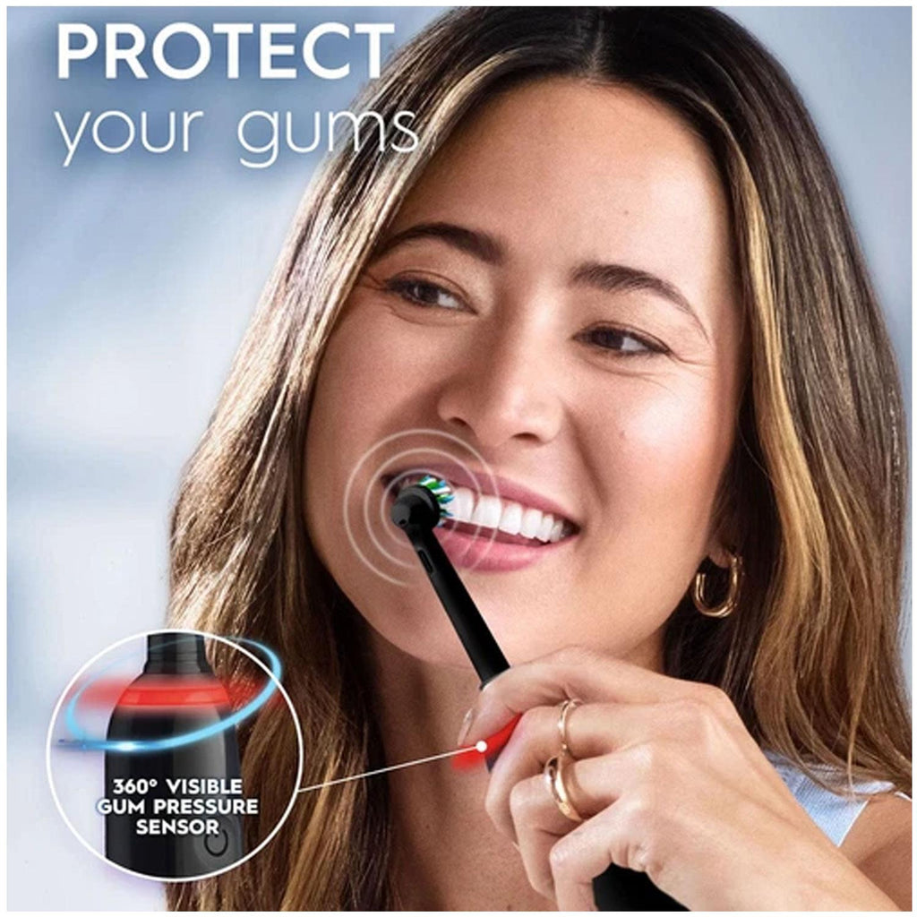 Oral-B Pro Series 3 Electric Rechargeable Toothbrush With Travel Case 3 Cleaning Modes Exclusive Design Edition - Black