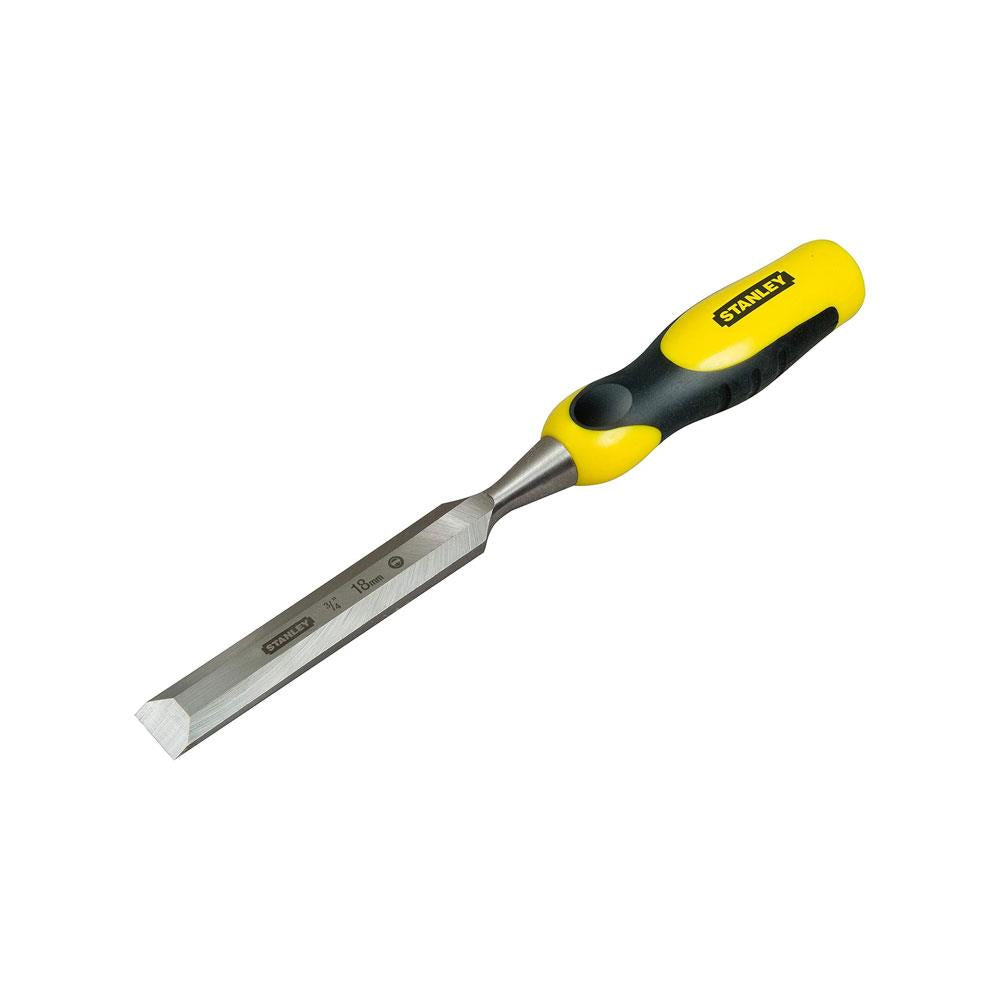 Stanley Dynagrip Chisels And Strike Cap Set With Accessories - 5 Piece
