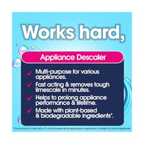 Ecozone Multi-Purpose Appliance Descaler Internal Cleaner For Kettles Irons Washing Machines Coffee Makers Dishwashers - 500ml