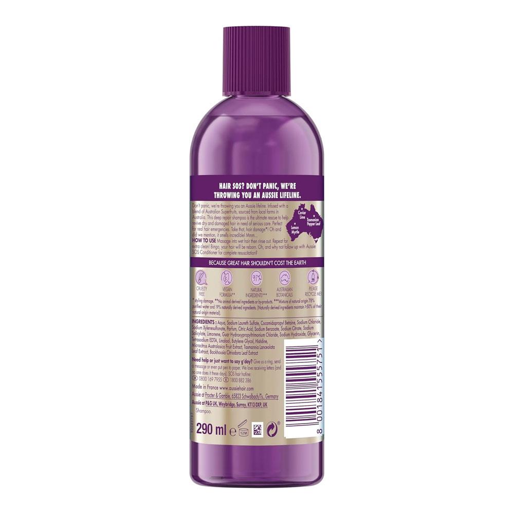 Aussie SOS Kiss Of Life Shampoo 290ml Secondary image
