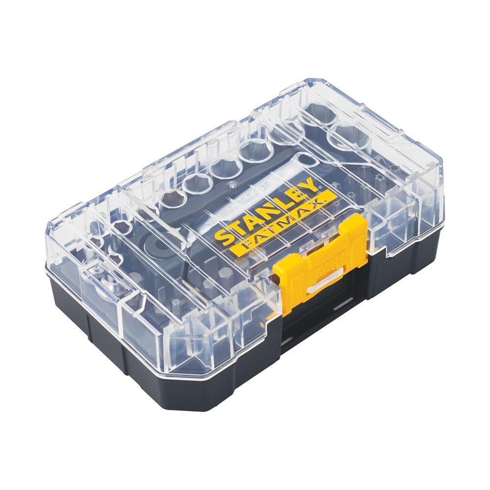 Stanley FatMax PRO-STACK 1/4 Inch Socket & Bit Set 0-19-101 - 37 Piece