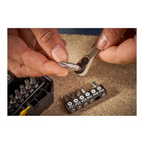 Stanley FatMax PRO-STACK 1/4 Inch Socket & Bit Set 0-19-101 - 37 Piece